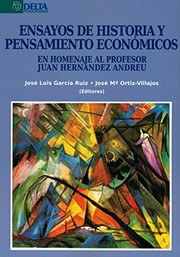 Ensayos de historia y pensamiento económico  : homenaje al profesor Juan Hernández Andreu /