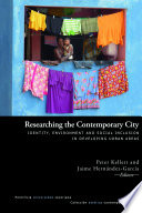 Researching the contemporary city : identity, environment and social inclusion in developing urban areas /