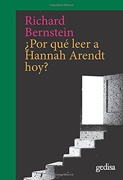 ¿Por qué leer a Hannah Arendt hoy? /
