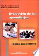 Evaluación de los aprendizajes: manual para docentes