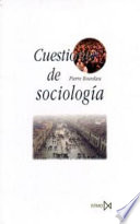 Cuestiones de sociología