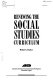 Renewing the social studies curriculum