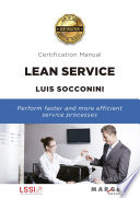 Lean services : certification manual /