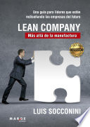 Lean Company : más allá de la manufactura /
